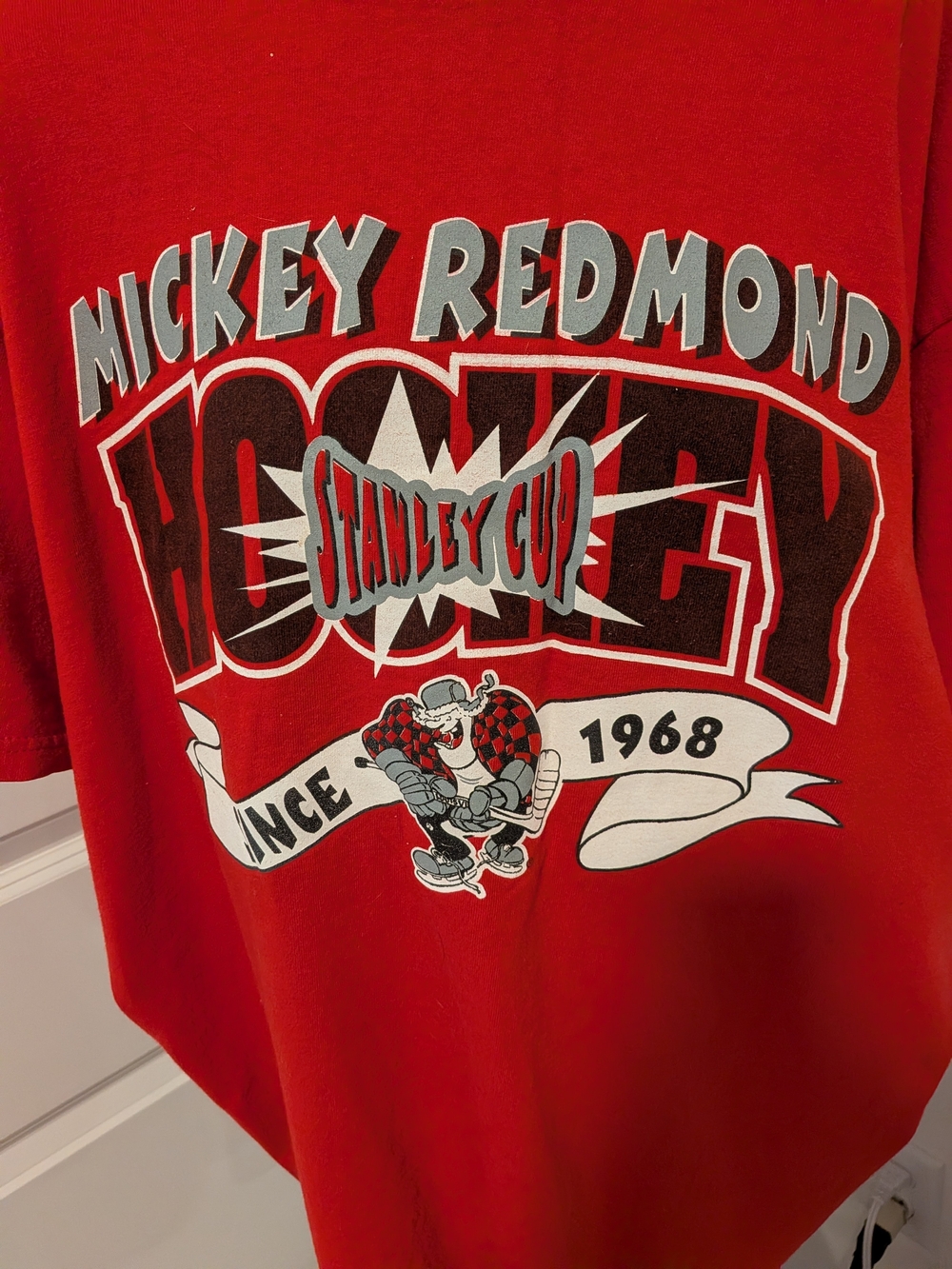 Hockey Stanley Cup T-Shirt - Red